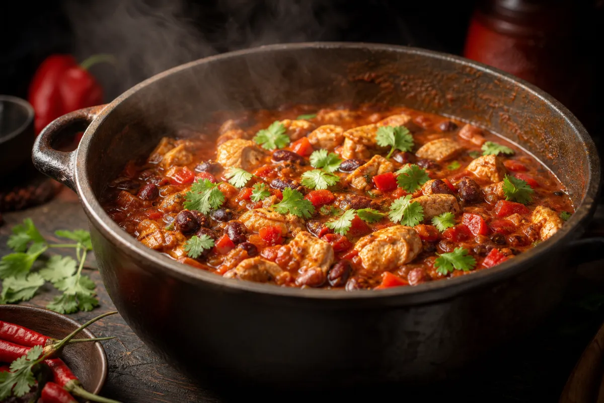 Chicken chili con carne