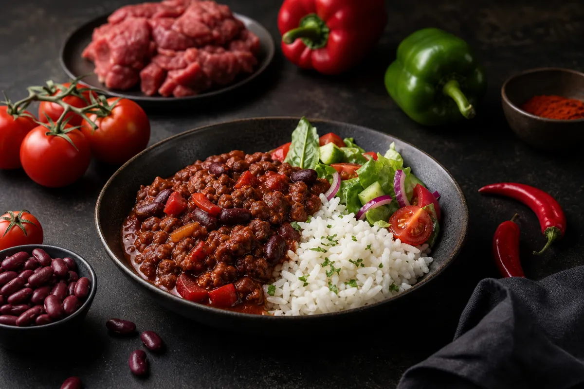 Chili con carne: kalorier og næringsindhold