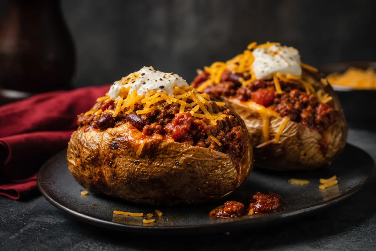 Chili con Carne mit Kartoffeln: herzhaft und einfach