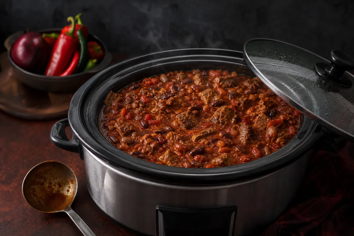 Slow Cooker Chili con Carne