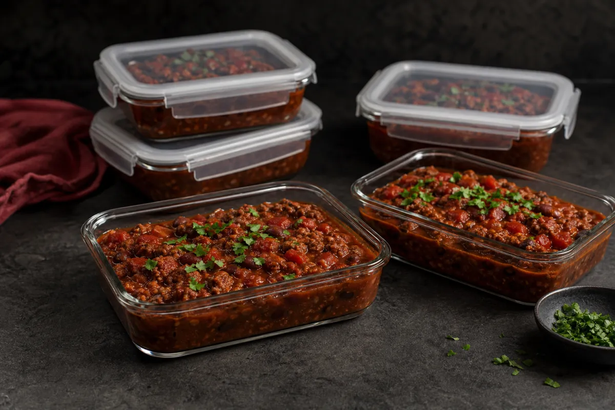 Chili con carne: Sådan fryser og opbevarer du den sikkert